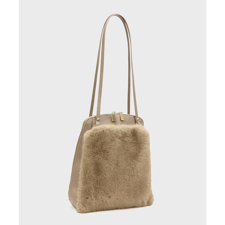 2WAY リュック＆ショルダーバッグ ファーバッグ 秋冬 秋 冬 かわいい | UNITED BASE | 詳細画像18 