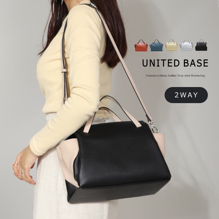 2WAY ハンド＆ショルダーバッグ トートバッグ 2way 軽量 ミニバッグ | UNITED BASE | 詳細画像1 