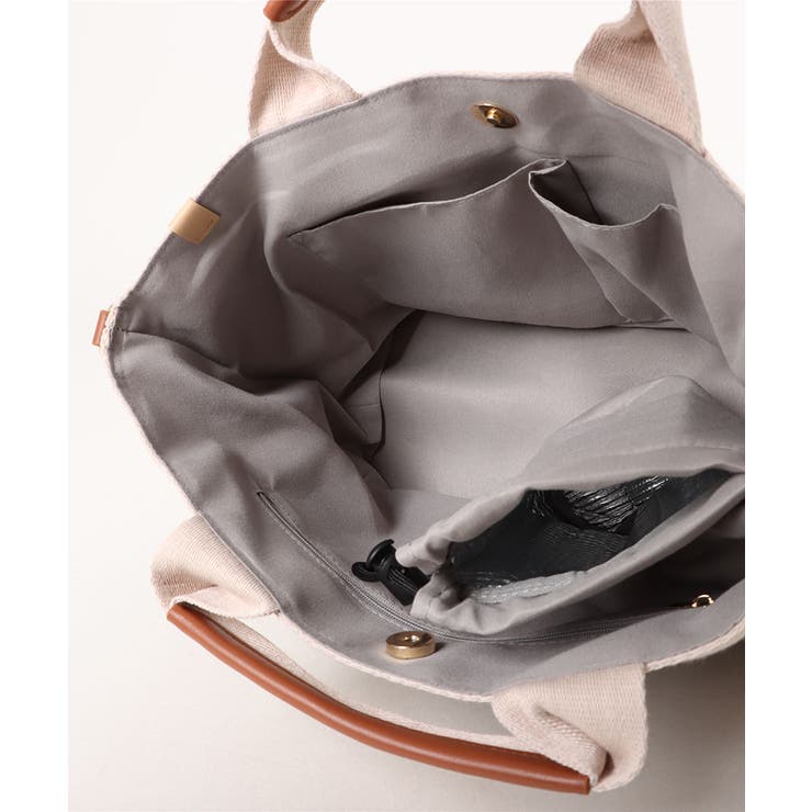 バイカラー ナイロン 配色デザイン  2wayトートバッグ ショルダーバッグ | UNITED BASE | 詳細画像18 