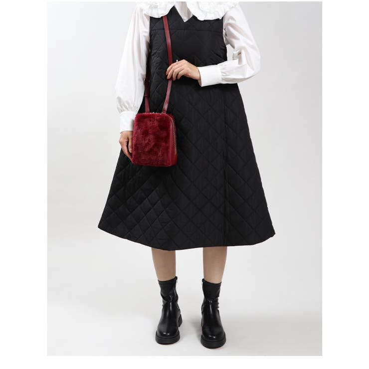 ラウンド型 コンパクト ファーショルダーバッグ | UNITED BASE | 詳細画像6 