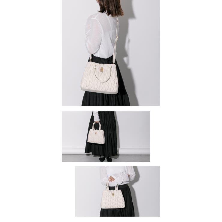 2WAY キルティングバッグ トートバッグ ショルダーバッグ 可愛い