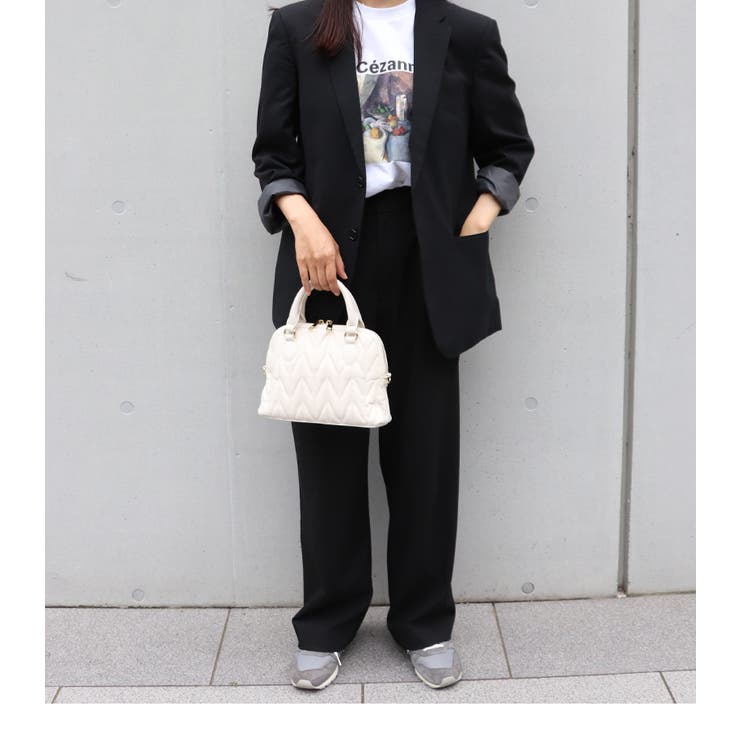 2WAY キルティングミニバッグ ハンドバッグ ショルダーバッグ | UNITED BASE | 詳細画像8 