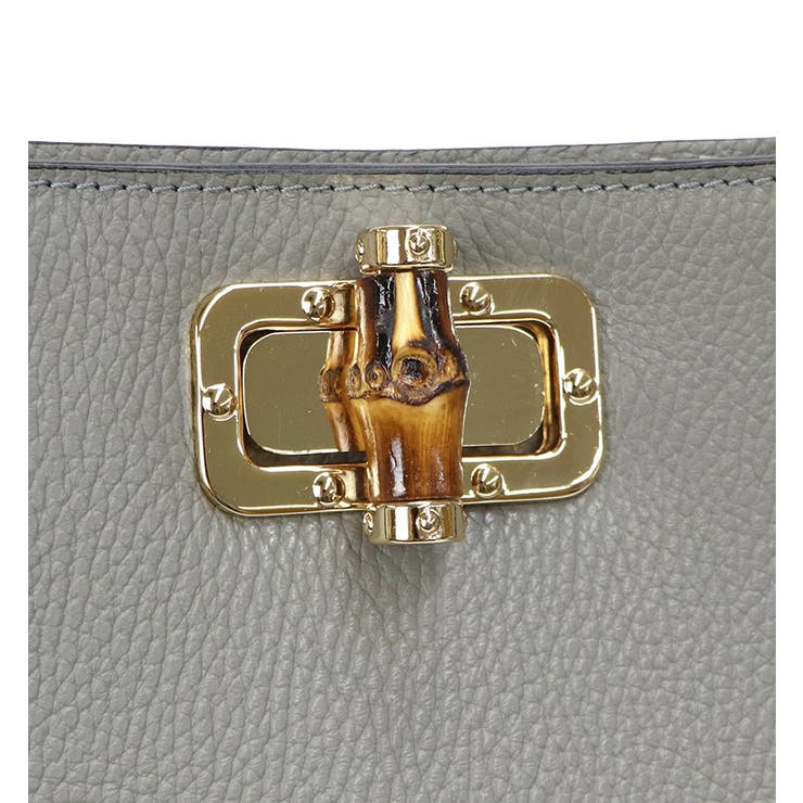 イタリア製 本革 バンブーハンドル 2WAYトートバッグ ショルダーバッグ | UNITED BASE | 詳細画像20 