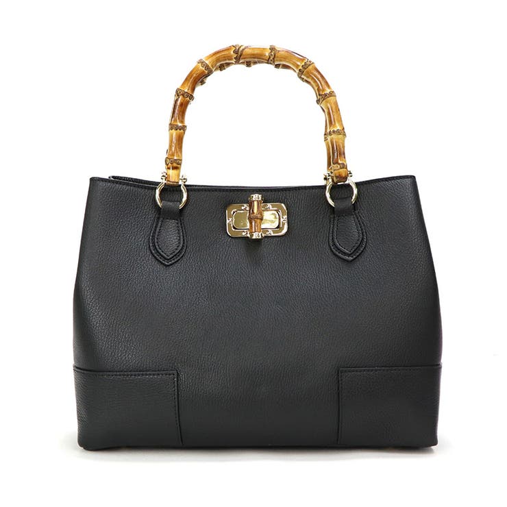 イタリア製 本革 バンブーハンドル 2WAYトートバッグ ショルダーバッグ | UNITED BASE | 詳細画像33 