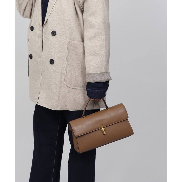 本革 2WAY スクエア ハンド＆ショルダーバッグ フォーマル 入学式 卒業式 | UNITED BASE | 詳細画像2 