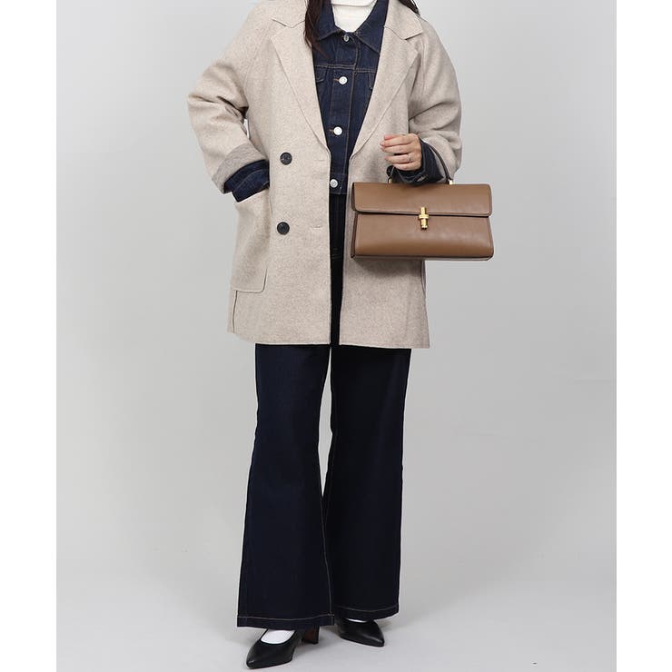 本革 2WAY スクエア ハンド＆ショルダーバッグ フォーマル 入学式 卒業式 | UNITED BASE | 詳細画像6 