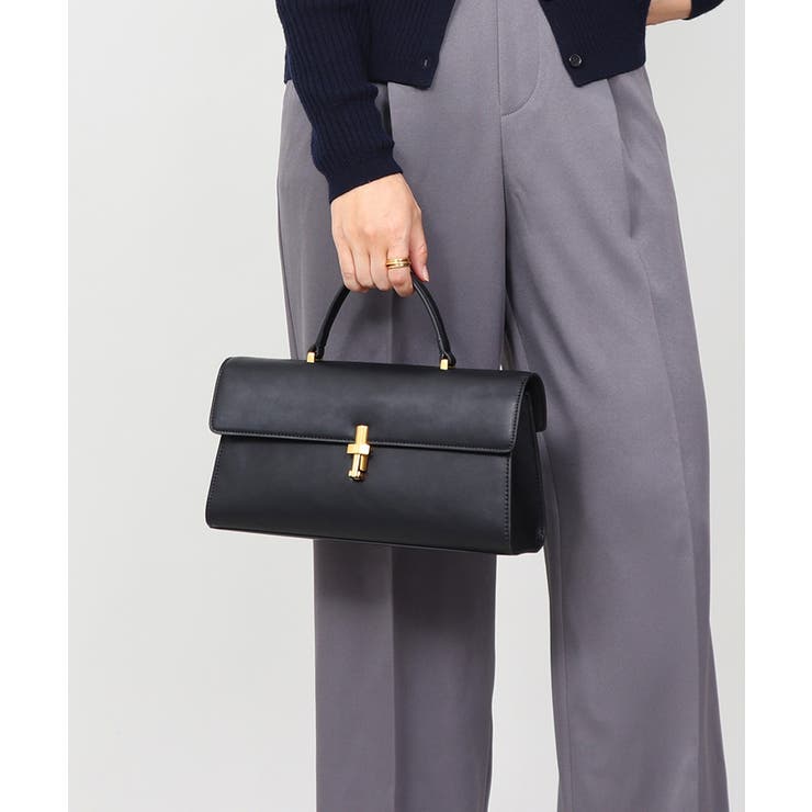 本革 2WAY スクエア ハンド＆ショルダーバッグ フォーマル 入学式 卒業式 | UNITED BASE | 詳細画像8 