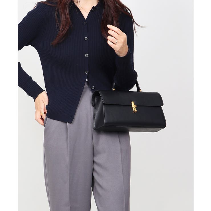 本革 2WAY スクエア ハンド＆ショルダーバッグ フォーマル 入学式 卒業式 | UNITED BASE | 詳細画像13 