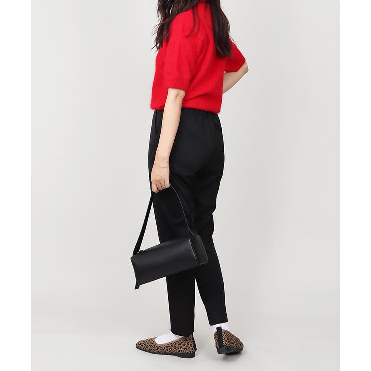 丈長め ウエストゴム テーパードスラックスパンツ ボトムス パンツ レディース | UNITED BASE | 詳細画像17 