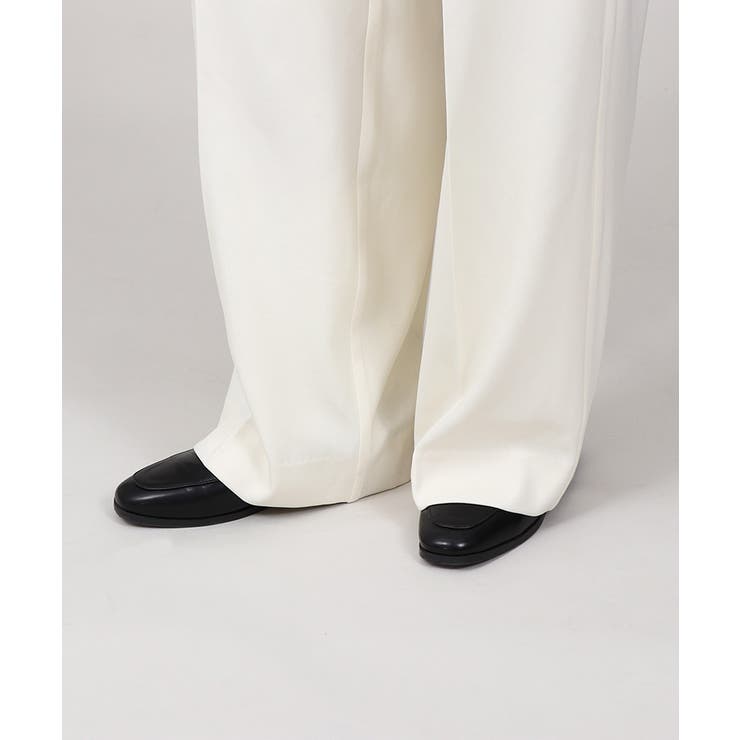 丈長め ウエストゴム ワイドスラックスパンツ ボトムス パンツ レディース | UNITED BASE | 詳細画像7 