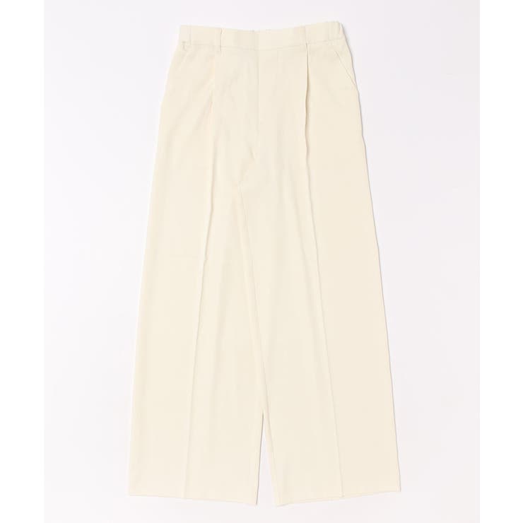 丈長め ウエストゴム ワイドスラックスパンツ ボトムス パンツ レディース | UNITED BASE | 詳細画像15 