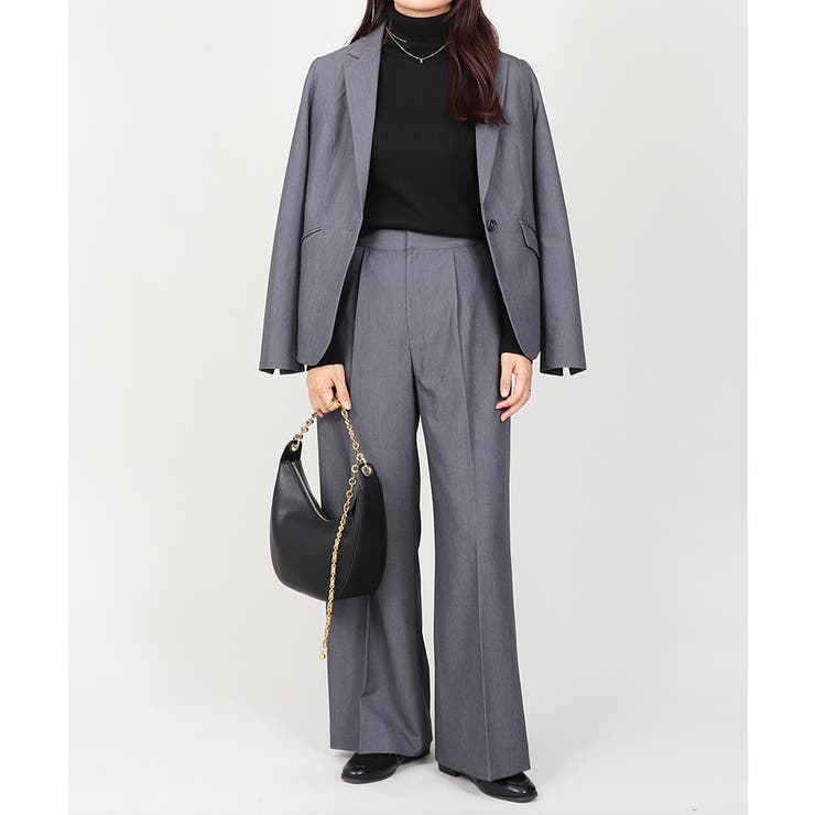 テーラードジャケット ワイドパンツ スーツセット 2点セット セレモニー | UNITED BASE | 詳細画像4 