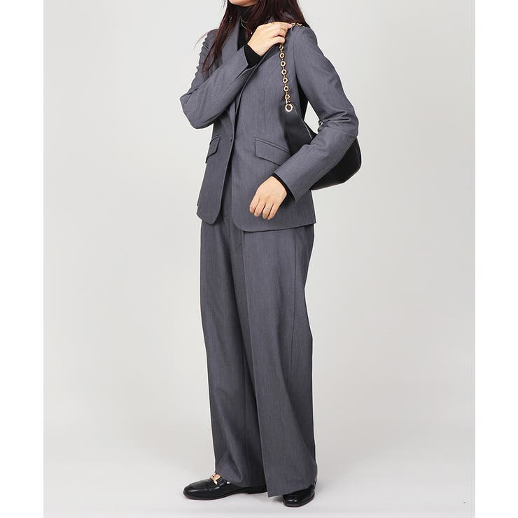 テーラードジャケット ワイドパンツ スーツセット 2点セット セレモニー | UNITED BASE | 詳細画像11 