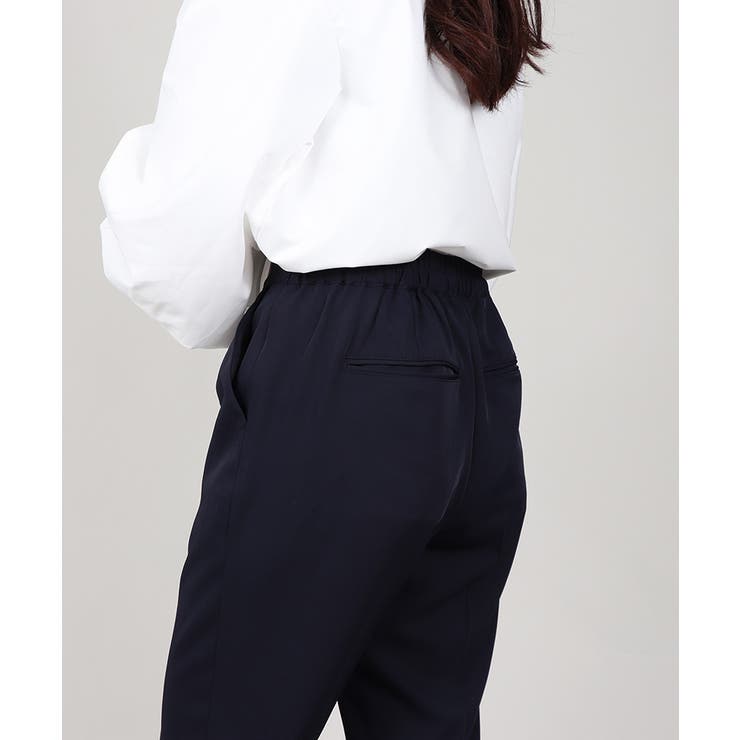 ノーカラー フレアジャケット テーパードパンツ スーツセット 2点セット | UNITED BASE | 詳細画像21 