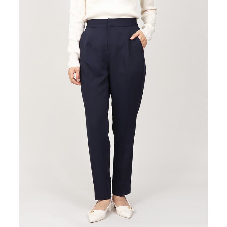 ノーカラー タックペプラム テーパードパンツ スーツセット 2点セット | UNITED BASE | 詳細画像12 