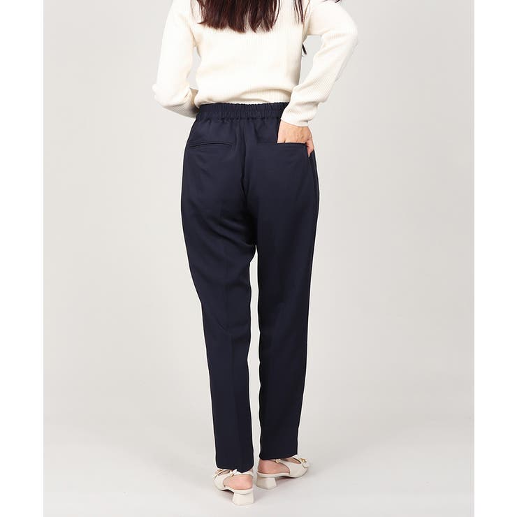 ノーカラー タックペプラム テーパードパンツ スーツセット 2点セット | UNITED BASE | 詳細画像15 