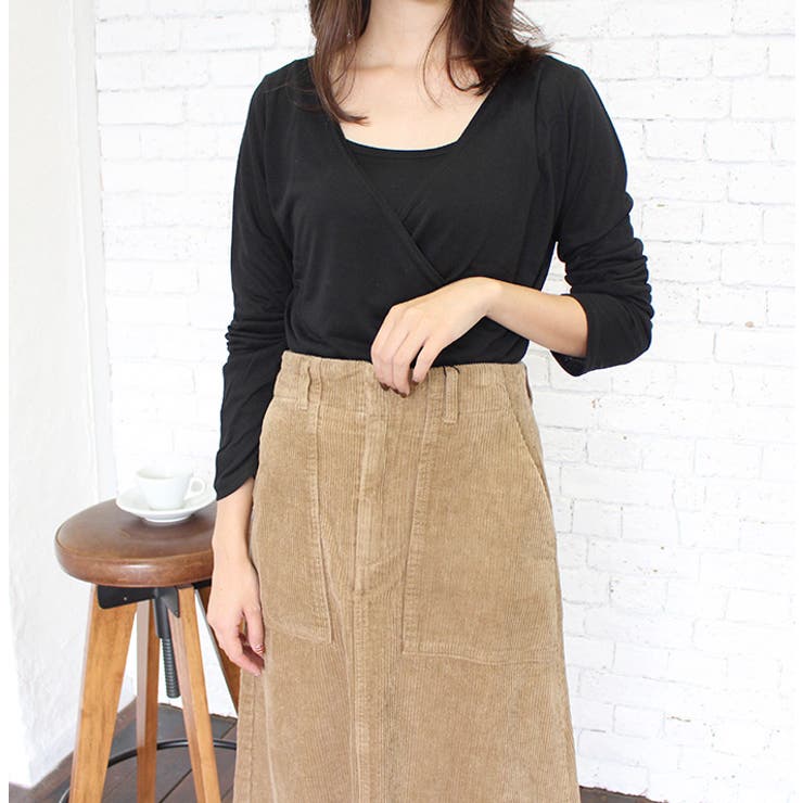 ブラック | キャミsetトップス | MODE ROBE