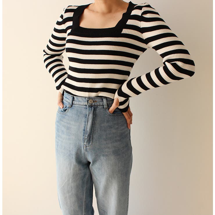 ストレートデニムパンツ ストレートパンツ デニムパンツ | MODE ROBE | 詳細画像13 