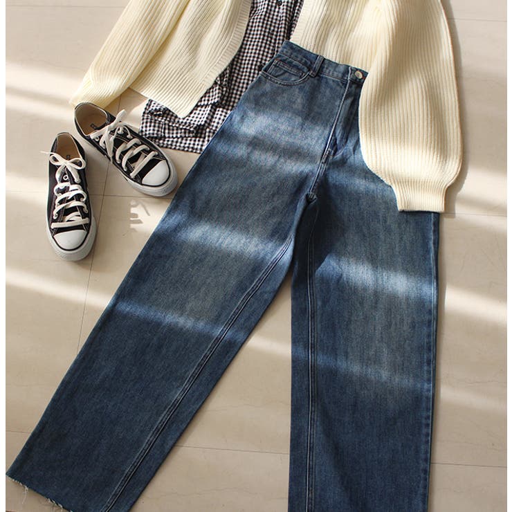 ストレートデニムパンツ ストレートパンツ デニムパンツ | MODE ROBE | 詳細画像29 