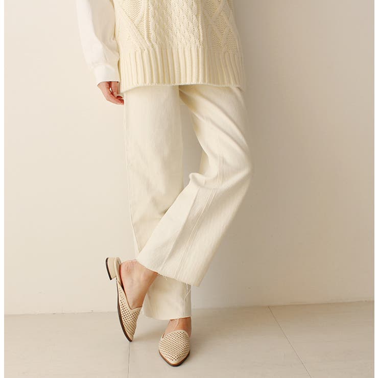 ストレートデニムパンツ ストレートパンツ デニムパンツ | MODE ROBE | 詳細画像6 