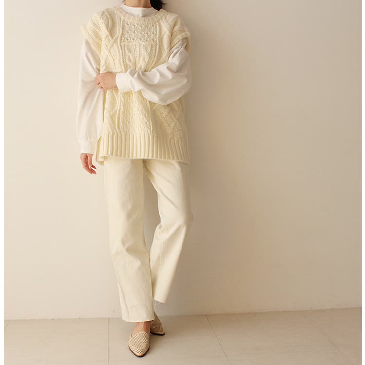 ストレートデニムパンツ ストレートパンツ デニムパンツ | MODE ROBE | 詳細画像9 