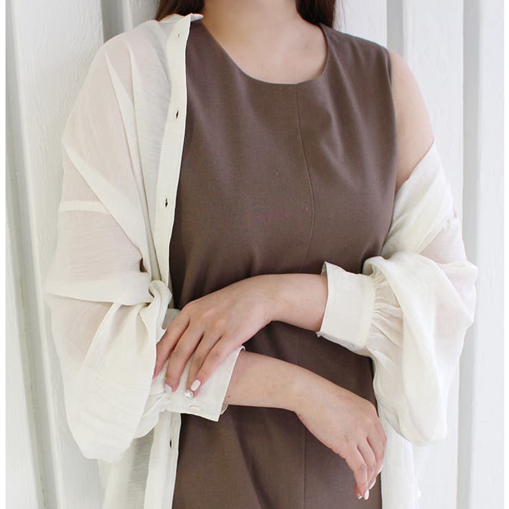 ノースリーブオールインワン[品番：MDRW0004200]｜MODE ROBE