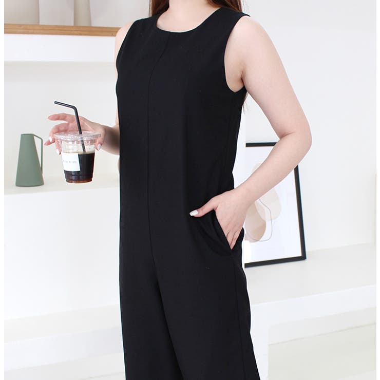 ノースリーブオールインワン[品番：MDRW0004200]｜MODE  ROBE（モードローブ）のレディースファッション通販｜SHOPLIST（ショップリスト）