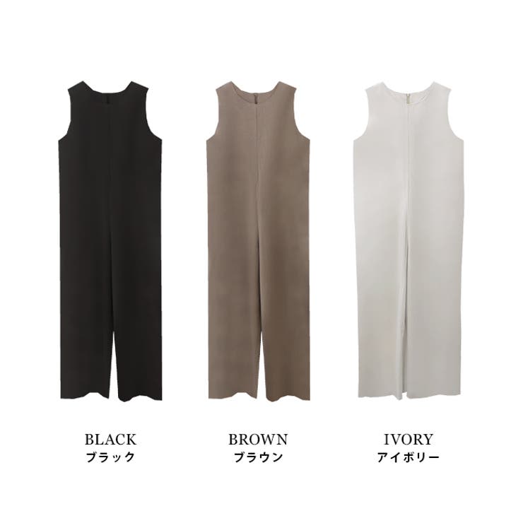 ノースリーブオールインワン[品番：MDRW0004200]｜MODE ROBE（モード