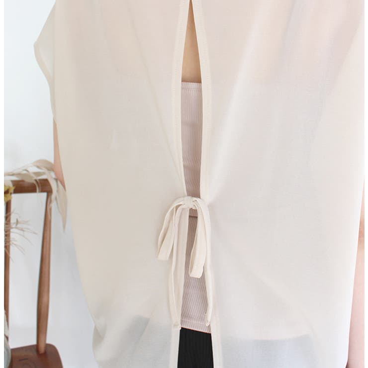 キャミセットシアートップス[品番：MDRW0004210]｜MODE ROBE