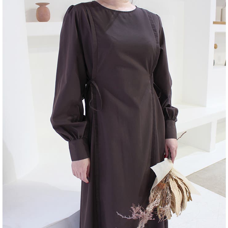 サイドリボンワンピース | MODE ROBE | 詳細画像12 