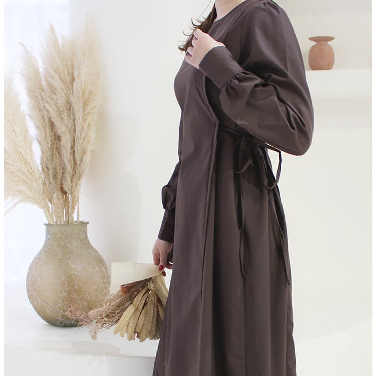 サイドリボンワンピース | MODE ROBE | 詳細画像17 