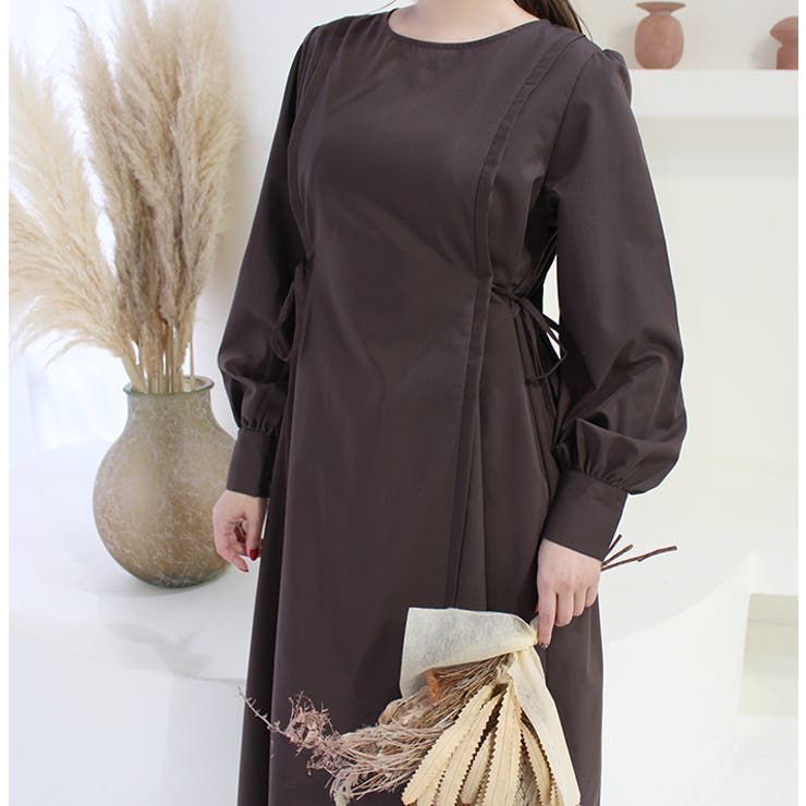 サイドリボンワンピース | MODE ROBE | 詳細画像18 