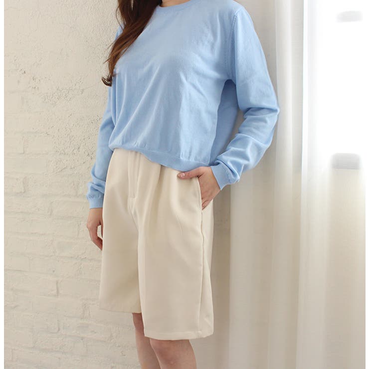 アイボリー | ハーフパンツ | MODE ROBE