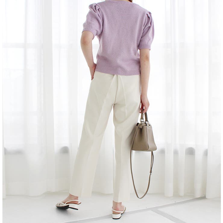 センタープレステーパードパンツ | MODE ROBE | 詳細画像6 