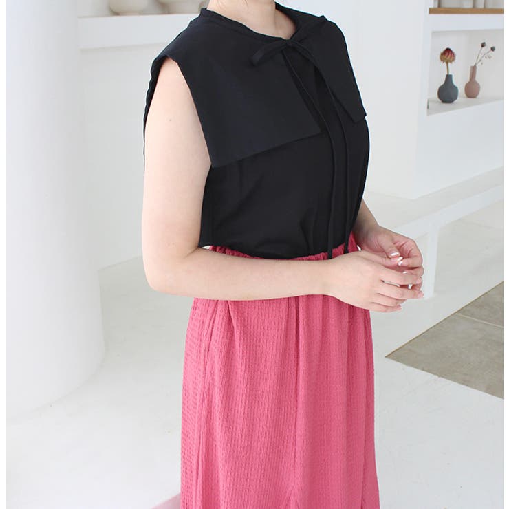 セーラーカラー付きタンクトップ | MODE ROBE | 詳細画像17 