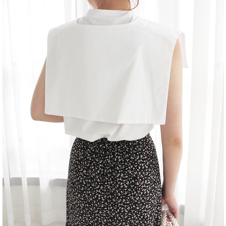 セーラーカラー付きタンクトップ | MODE ROBE | 詳細画像5 