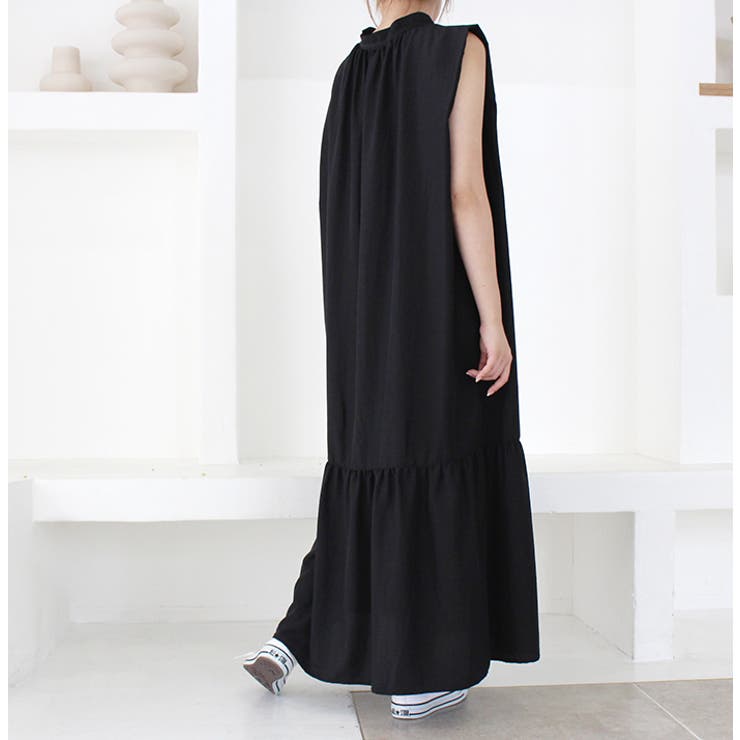 サイドタックノースリーブワンピース | MODE ROBE | 詳細画像19 