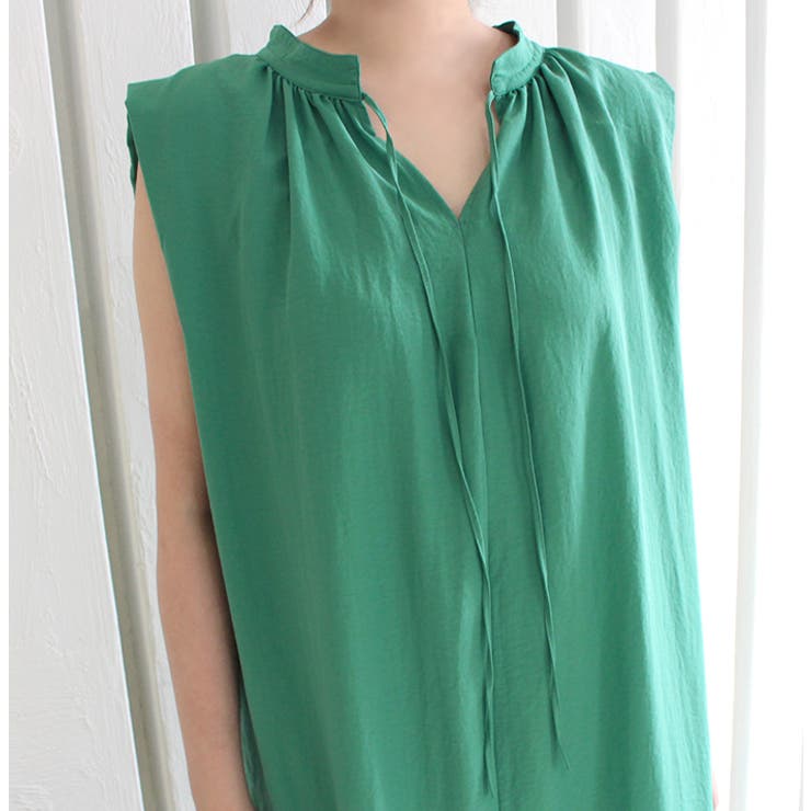 サイドタックノースリーブワンピース | MODE ROBE | 詳細画像3 