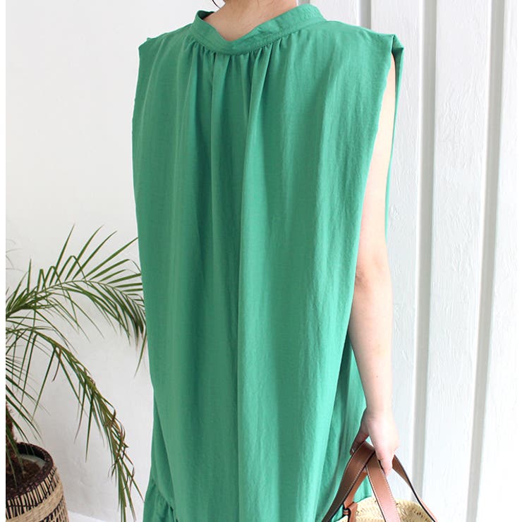 サイドタックノースリーブワンピース | MODE ROBE | 詳細画像4 