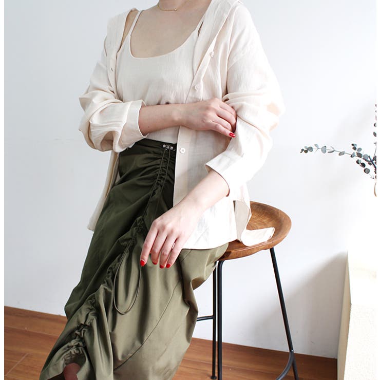 キャミソールセットシャツ | MODE ROBE | 詳細画像17 