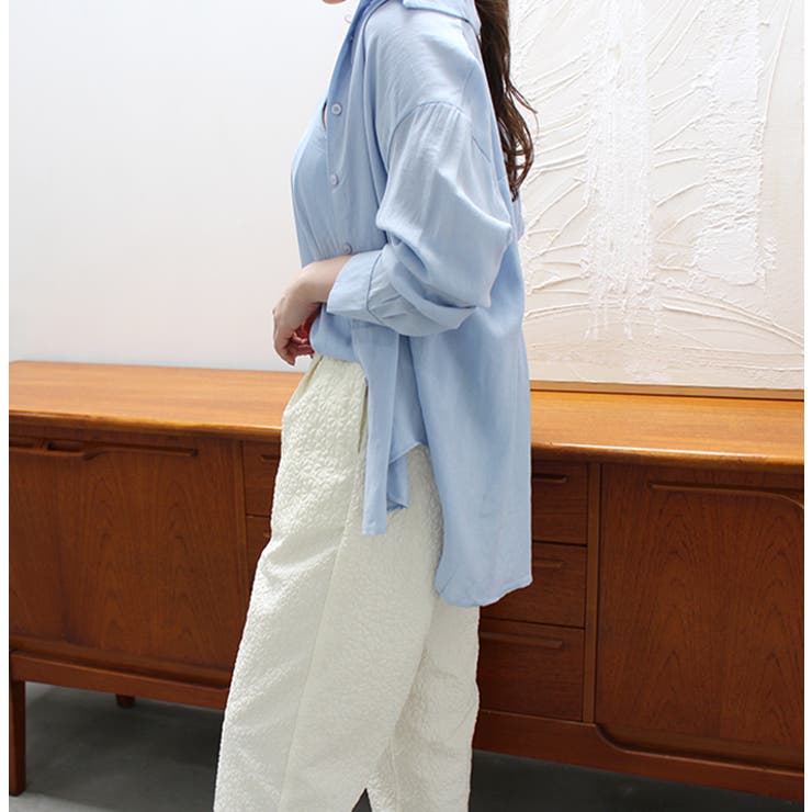 キャミソールセットシャツ | MODE ROBE | 詳細画像8 