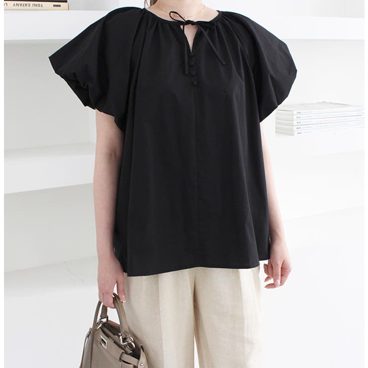 バルーンスリーブリボントップス | MODE ROBE | 詳細画像17 