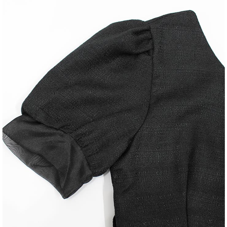 Vネックツイードマーメイドワンピース | MODE ROBE | 詳細画像21 