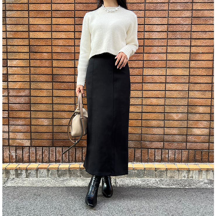 バックスリットナロースカート | MODE ROBE | 詳細画像2 