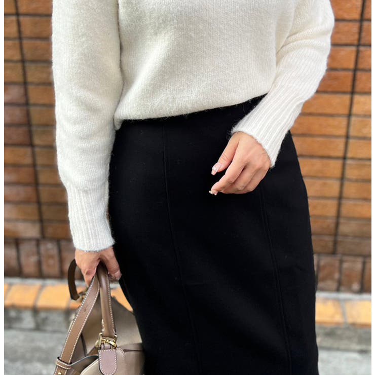 バックスリットナロースカート | MODE ROBE | 詳細画像6 