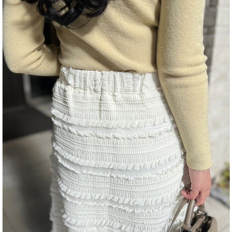 フリルレイヤードスカート | MODE ROBE | 詳細画像5 