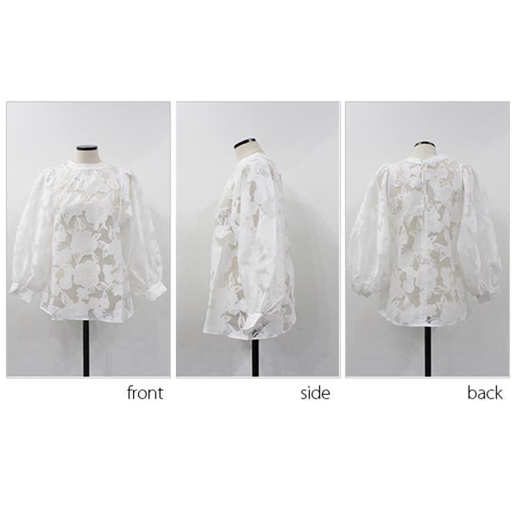フラワーオパールブラウス | MODE ROBE | 詳細画像15 
