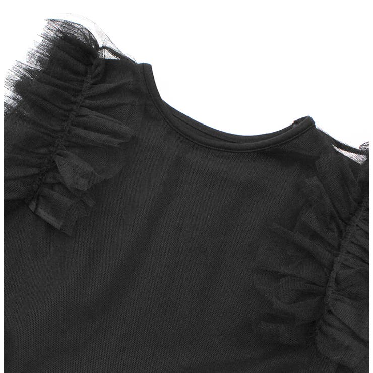 ショルダーフリルチュールレイヤードトップス | MODE ROBE | 詳細画像14 