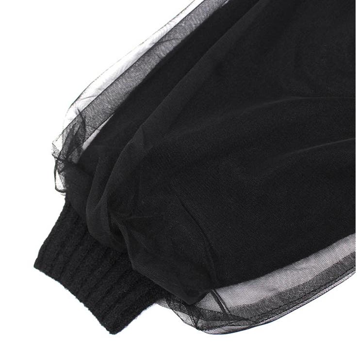 チュールレイヤードニットカーディガン | MODE ROBE | 詳細画像15 