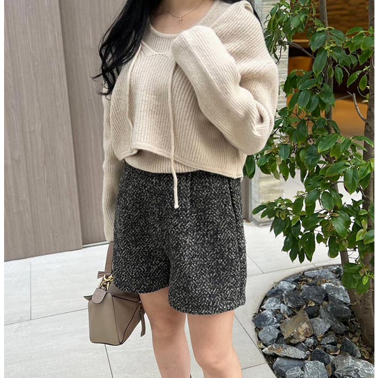 ツイードショートパンツ | MODE ROBE | 詳細画像4 